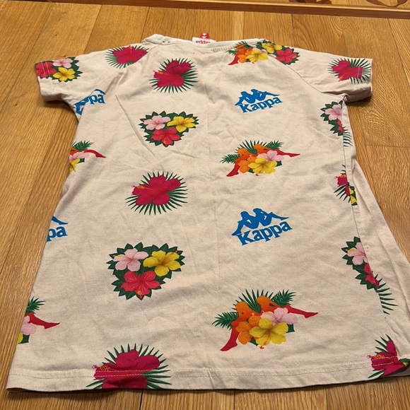 Kappa Bengkulu tee shirt in white cream - Picture 13 of 15